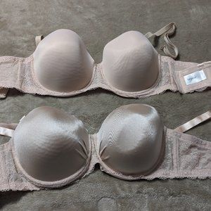 Underwire Strapless Bras - Déesse Collection